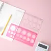 Regla Multifuncional de Dibujo Transfronteriza, Material Escolar para Estudiantes de Primaria, Regla de 20 cm Herramientas de Dibujo Venta al por Mayor
