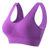 Ropa interior de talla grande para mujer, pecho pequeño recogido, fitness, correr, yoga, chaleco de belleza sexy sin aro de acero, sujetador deportivo transpirable