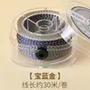 Hilo de algodón retorcido a mano estilo Tíbet con detalles dorados, cordón no elástico para manualidades y abalorios, directo del fabricante