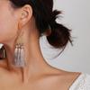 Europa e Estados Unidos acessórios transfronteiriços nova moda simples estilo de rua triângulo oco orelha jóias retro borla brincos mulheres