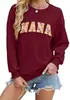 Sudadera de Cuello Redondo de Manga Larga de Talla Europea Transfronteriza para Hombres y Mujeres, Casual para el Uso Diario de Manga Larga