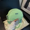 2025 Nova Bolsa com Concha de Tecido Oxford Estilo Coreano Bolsa Transversal Simples Porta-Moedas Bolsa de Ombro Casual Estilosa para Mulheres