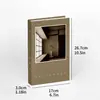 Decoração de livro falso de cor sólida minimalista, decoração de casa em estilo tranquilo, decoração suave para quartos modelo de hotel, modelo de livro simulado minimalista