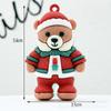 Novo chaveiro de Natal Boneca Pingente Árvore de Natal Papai Noel Chaveiro Boneca Acessórios Presentes de Natal