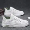 Zapatos de piel para hombre 2026 otoño patrón de cocodrilo versátiles cómodos zapatillas deportivas para hombre versátiles zapatos de trabajo diarios modernos