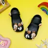 2026 Novo Verão Cor de Café Tamancos de Balé Infantil Eva Outdoor Fechados na Ponta Sandálias Princesa de Praia