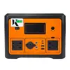 Fuente de Alimentación Móvil Portátil 12V 600W Carga Solar Exterior Salida 220V 12V Batería de Litio