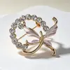 Broche, accesorio para la ropa, broche con un toque de alta gama, pin de solapa de lujo ligero, accesorio, broche de alta gama, broche de esmalte, lindo