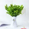 Atacado Transfronteiriço de Grama Artificial Milan Flores Plásticas, Flores Artificiais para Decoração de Casa de Plantas, Grama Artificial Milan de 7 Galhos