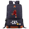 Mochila escolar de gran capacidad con estampado de Luffy de One Piece para estudiantes jóvenes, mochila de viaje para hombres y mujeres