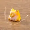 Micro-Paisagem Criativa Trazedora de Sorte Sapo Dourado Figura Fofa Acessórios de Decoração DIY Mini Decoração de Mesa Ano Novo