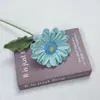 Gerbera Hecho a Mano Crochet Flor de Hilo Ramo Floral Arte Floral Decoración del Hogar Flor Eterna Flor Artificial Decoración del Hogar