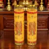 Lámparas de Ghee a Base de Plantas para Ofrecer al Dios de la Riqueza, Velas sin Humo y sin Olor para Ofrecer a Buda, Lámparas de Aceite, Lámparas a Prueba de Viento y Lámparas Eternas