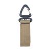 Fábrica en stock Hebilla Colgante Triangular Giratoria de 360 Grados Táctica para Exteriores Hebilla Multifuncional para Montañismo Anillo Colgante Tipo D Llavero