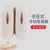 Venta caliente dispensador de jabón manual de pared champú gel de ducha botella de jabón de presión baño de hotel desinfectante de manos