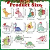 Rfm115-129 Pegatinas Magnéticas Reflectantes Creativas Navideñas Transfronterizas Pegatinas de Refrigerador Reflectantes de Dibujos Animados para Fiesta Navideña Pegatinas para Coche