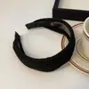 Faixa de Cabeça Outono e Inverno para Mulheres, Faixa de Cabeça de Aba Larga para Lavar o Rosto, Coque de Cabelo Retrô com Topo Alto, Acessório de Cabeça de Luxo Acessível para Uso Externo