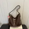 Bolsa tote estilo casual, de grande capacidade, para mulheres, coleção outono/inverno 2026, uma bolsa sofisticada para o dia a dia, adequada para carregar no ombro ou como bolsa transversal