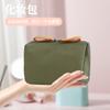Bolsa Pequeña, Bolsa Mediana, Bolsa de Viaje Coreana Casual, Bolsa de Almacenamiento, Mini Bolso de Mano para Viaje, Bolsa Roja Portátil para Cosméticos