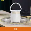 Juego de Platos para Uso Doméstico Cerámica Jingdezhen Vajilla Regalo para Eventos Venta al por Mayor Lujo Accesible Combinación de Plato de Hueso
