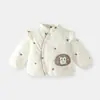 Chaqueta Acolchada Otoño e Invierno Estilo Nuevo Ropa de Algodón Engrosada para Niñas Abrigo de Algodón Superior Ropa de Invierno para Bebé Ropa Cálida