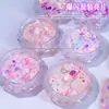 Decoraciones de Lentejuelas para Uñas, Estrellas Brillantes de Venta Caliente de Celebridades de Internet, Corazones, Purpurina Estrellada, Decoraciones de Uñas con Purpurina Estilo Ins Coreano
