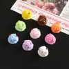 Acessórios Pequenos de Resina com Tema de Animais de Desenho Animado para Comida e Brinquedos para DIY com Cola de Chantilly para Capinhas de Celular, Presilhas de Cabelo e Ímãs de Geladeira