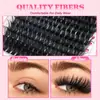 Pestañas Amazon Transfronterizas, Estilo Europeo y Americano, Gruesas DIY Rizadas Tridimensionales Pestañas Postizas, Set Ruso, Comercio Exterior