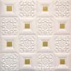Fondo de Pared para TV Autoadhesivo Decoración Papel Tapiz de Pared Papel Tapiz 3D Estéreo Adhesivo de Pared Suave Dormitorio Sala de Estar Adhesivo de Pared para Techo