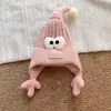 Gorro Protector de Oídos para Bebé, Gorro de Invierno para Hombres y Mujeres, Gorro Tejido Lindo y Súper Lindo, Gorro Grueso Cálido de Punto, Gorro de Lana