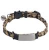 Collar para gato con estampado de leopardo y cascabel, ideal para mascotas, venta directa de fábrica