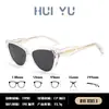 Óculos de Sol Polarizados Estilo Novo Transfronteiriços Femininos Moda de Alta Qualidade Proteção Solar Proteção UV Mesmo Estilo das Grandes Marcas Óculos de Sol Gatinho Masculino