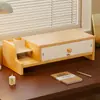 Soporte Elevador para Monitor de Computadora Soporte de Almacenamiento para Monitor Base Elevadora para Pantalla de Escritorio Estante de Almacenamiento de Escritorio