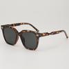 Nuevas gafas de sol cuadradas de montura grande a la moda para celebridades de Internet, personalidades europeas y americanas, gafas de sol con montura de arroz, gafas vintage de moda para mujer.