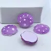 Conchas Coloridas de Bolinhas, Acessórios de Resina com Cola Creme, Capas de Celular, Colares, Acessórios de Cabelo, Brincos, Materiais para Acessórios de Joias DIY