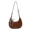 Bolsas para Mulheres 2025 Nova Tendência Design de Nicho Bolsas Femininas Outono e Inverno Bolsas Dumpling Bolsas de Axila Bolsas Pequenas de Ombro Único
