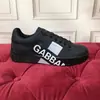 Zapatillas Deportivas Casuales de Lujo de Gama Alta Marca D para Hombre de Piel Genuina Modernas Dg Zapatos Bajos para Hombre Zapatos de Piel de Comercio Exterior Modernos para Mujer