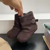 Novedades Otoño/Invierno 2026: Botines de Moda para Niña de Ante Sintético con Hebilla Metálica, Botas de Media Caña Estilo Coreano de Forro Simple