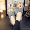 Pantuflas de Lino para Hombre con Suela de Tendón Antideslizante para Verano Hogar Interior Transpirables Absorbentes de Sudor Sandalias de Suela Blanda Pantuflas de Hogar de Suela Gruesa