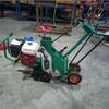 Máquina de desenho de couro tipo tambor pequeno máquina de desenho de gramado de mão máquina de transplante de gramado artificial de jardim