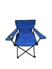 Silla plegable para exteriores en stock con portavasos, sillón individual, silla de playa, silla portátil para camping y pesca