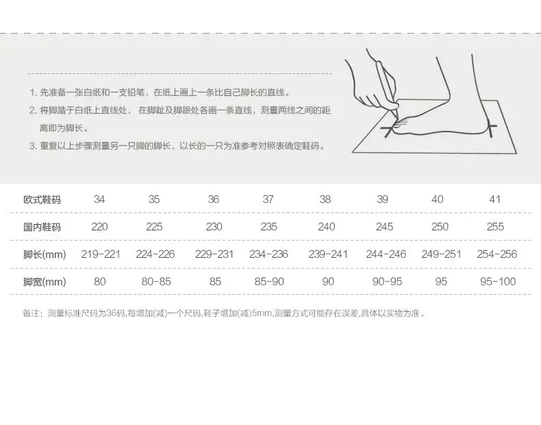 尺码图