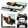 Ps41100/1200 Pegatina Consola de Juegos Estilo Capitán América Iron Man Resistente al Desgaste y a los Arañazos Co-Marca