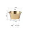 Suministrado Directamente del Fabricante, Taza de Salsa Espesa de Acero Inoxidable 304, Taza Creativa de Condimento de Tomate para Salsas de Estilo Occidental y Filetes