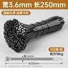 100 pzs Bridas de Nylon Autocierre para Atar Estirador de Tensión Plástico Zip Ties Atado Otro Manejo de Cables