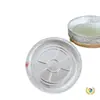 Bandeja de papel de aluminio para freidora de aire, Papel de aluminio para horno, Bol de papel de aluminio a prueba de aceite para pizza, Papel de aluminio grueso para barbacoa y horneado