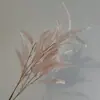 Adereços de decoração de casamento em forma de folha de salgueiro curva com 6 pontas, série de cores outonais, arranjos florais para tetos altos