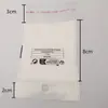 12 silk proteção ambiental logo plástico embalagem zíper barra óssea saco joia comércio exterior shein Xi Yin PP5 Padrão Cruzado