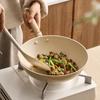 Fábrica Maifan Pedra Antiaderente Panela Wok Cozinha Fogão de Indução a Gás Especial Wok Panela Antiaderente de tamanho pequeno