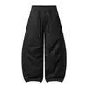 Ropa Vintage Yidao Otoño 2026 Nuevo Diseño Japonés Retro de Retazos Plisados Color Sólido Sueltos de Pierna Ancha Pantalones Curvos